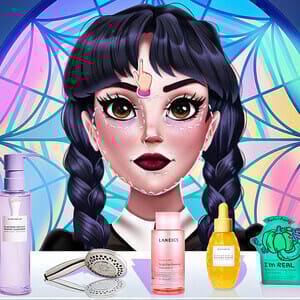 Wednesday Addams Beauty Salon